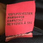 Betsey Johnson Women’s Size 14 Navy Blue Dress Pleated Skirt Pockets Cutout Neck Photo 7