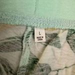 CAROLE HOCHMAN Lemons Matching Set Cotton Short Sleeves Top and Short Pants SZ L Green Size L Photo 9