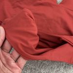 Tavik “Emme” halter one piece rust red dusty plunge v neck high cut cheeky Size L Photo 4