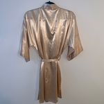 Beige Silky Robe Tan Photo 2