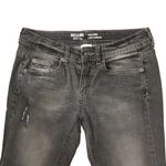 Mossimo Supply Co Mossimo Skinny Jeans Gray Distressed Stretch Denim Women’s Size 7 Photo 2