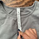 Lululemon Grey  Long Cropped Long Sleeve Photo 1
