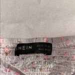 SheIn  Pink Puff Sleeve Ruched Crop Blouse Photo 3