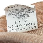 Levi's  954 Orange Tab Tan Roll Cuffed Denim High Waist Shorts Size 9 Photo 6