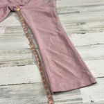 Lovers + Friends  Joanie Pink Corduroy Crop Flare  Pants Size XS NWT Photo 11