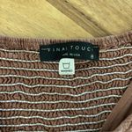 Final Touch  Brown Crop Top M Photo 4