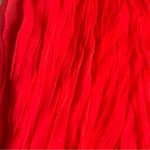 Willow & Clay  Red Crinkle Skirt Size XS Roll Down Waistband Stretch Photo 1