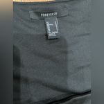 Forever 21  Black Ruched Long Sleeve Dress Photo 6