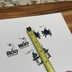 Lot Of 3 Dangle Pierced Earrings Halloween Photo 5