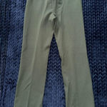 Betabrand  Women's Green Straight Leg Dress Pants‎ Mid Rise Size Medium Photo 0