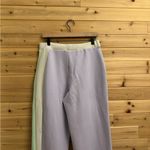 Marie Saint Pierre Sz 4/Large Relaxed Boyfriend Fit Yaris Scuba Pants Purple Photo 7