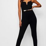 Boohoo Black Jumpsuit Photo 0