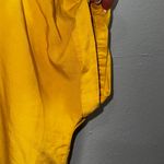Thread & Supply Mustard Yellow Shirt Dress Size L Photo 2