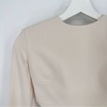 House Of CB Cream Eizelle Long Sleeve Crop Top XS NWT Photo 4