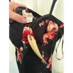 Band of Gypsies  Black flora‎ jumpsuit NWT size S Photo 2