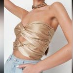 Missguided  satin twist tube top Photo 0