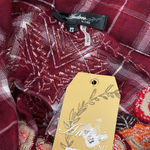 Andree by Unit Andree Plaid Shirt with Floral Embroidery Photo 6