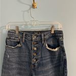 abercrombie & fitch ultra high rise mom jeans dark wash size US 6/28 Photo 2