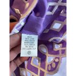 Bob Mackie Wearable Art Women's 2X Linen Blend Purple 2 pc Jacket & Tank Cutouts Photo 7