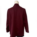 Liverpool NWOT  Boyfriend Blazer With Princess Dart Color: Bordeaux Photo 8