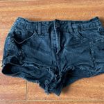 Refuge black denim shorts Photo 0