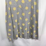 Cato  Plus Size‎ 18 20 Tank Top Gray Lemon Print Knit Rayon Scoop Neck Cami 1570 Photo 3