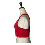Outdoor Voices Outdoor‎ Voices Red Racerback TechSweat Crop Tank Top Size M Photo 5