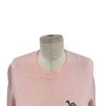 Aritzia Artizia Sunday Best Abby Dinosaur Sweater Wool Alpaca Pink Size Small Photo 1