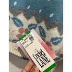 Cricket lane vintage floral grandmacore NWT sweater small Blue Photo 3