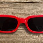 ‼️Red Rectangle Sunglasses‼️ Red Photo 1