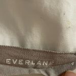 Everlane  Poplin Top White Boxy Short Sleeve Cotton‎ Size 4 Photo 5