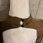 Privy  Green Open Back High Neck Drapey Sleeveless‎ Midi Dress Size Large Photo 2