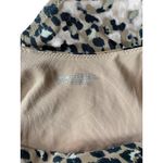Aerie Leopard Print Wrap One Piece Swimsuit Beige Size XS Beach Retro Summer Photo 2