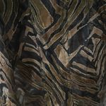 Multiples  Sheer button down in Brown and Black small petite Photo 2