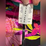 Trina Turk New! Solar Floral Long Sleeve Zip Up One Piece Paddle Suit XS $182 Photo 9