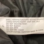 Ashley by 26 International Ashley 26 International Black Leather One Button Long Sleeve Moto Jacket Coat L Photo 3