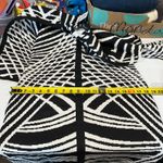 Ashley Stewart New  Mirror Black White Knit Midi Bodycon Dress Womens 10W Photo 6