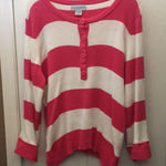 Sag Harbor FINAL MARKDOWN  Henley style sweater xl Photo 0