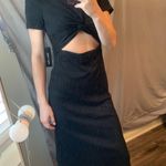 Doe & Rae Ribbed Midi Dress Photo 4