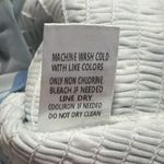 Hudson Gray  women’s size small light blue and white stretchy floral dress ruffle Photo 7