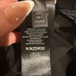 Anthropologie MAEVE Black PURPLE TRIM Drawstring Pull-on Jogger Track Pants L Photo 8