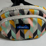 KAVU  Multicolor 2‎ Pocket Belt Bag Fanny Pack CP Photo 0
