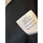 Talbots  Women Black Casual Dress 12 Sheath Short Sleeve Viscose Lined Photo 5