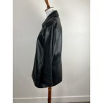 Coach 1941 Black Leather Zip Front Jacket Women's Size Large Buttery Soft Lined Photo 11