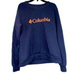 Columbia Sportswear Blue Logo Crewneck Sweater Size Medium Photo 0