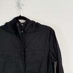 Lululemon Apres Practice Anorak Jacket Black Cinch Waist Hooded Full Zip Women 6 Photo 1