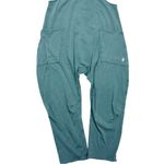 Free People Movement Hot Shot Onesie Secret Garden Green Sleeveless Jumper Small Photo 8