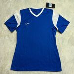 Nike Women's  US SS Park Derby III Soccer Jersey SZ Medium Blue Shirt Photo 0