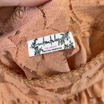 Free People  peach floral lace bodysuit Photo 4