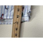 Robert Graham  Priscilla Striped Paisley-Print Multicolor Shirt Women’s Size L Photo 4